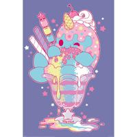 Poster Tasty Peach - Nomwhal 61x91,5cm - thumbnail