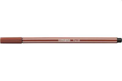 Viltstift stabilo pen 68/75 m sienna | 10 stuks Viltstift stabilo pen 68/75 m sienna | 10 stuks