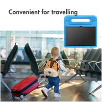 Accezz Kidsproof Backcover met handvat Samsung Galaxy Tab A9 Tablethoesje Blauw - thumbnail