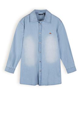 NoBell Meisjes spijkerjas oversized - Denim sea NoBell Meisjes spijkerjas oversized - Denim sea