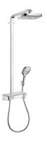 Hansgrohe Raindance Select E Showerpipe 300 2jet met ShowerTablet Select 300, wit/chroom - thumbnail