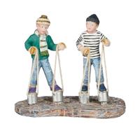 Tin can stilts l6xb3,2xh5,5 cm Luville - Luville - thumbnail