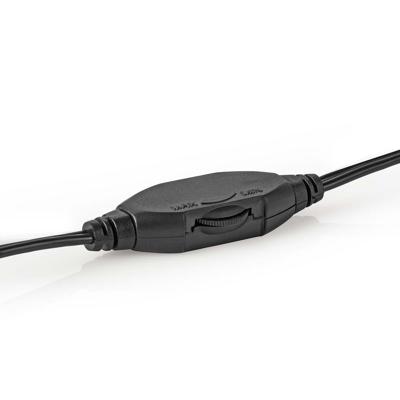 Bedrade Koptelefoon | 2,7 m Ronde Kabel | Over-Ear | Zilver/Zwart Bedrade Koptelefoon | 2,7 m Ronde Kabel | Over-Ear | Zilver/Zwart