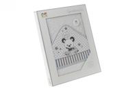 Gamberritos badcape Beertje 100 x 100 cm katoen - thumbnail