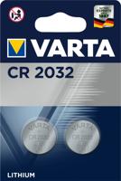 Varta Lithium-Knoopcelbatterij CR2032 | 3 V DC | 230 mAh | 2 stuks | Zilver | 1 stuks - 6032101402 - 6032101402 - thumbnail
