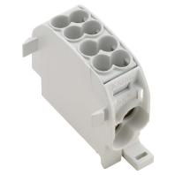 Weidmüller 1560730000 Verdeler-serieklem Schroeven Lichtgrijs 5 stuk(s) - thumbnail