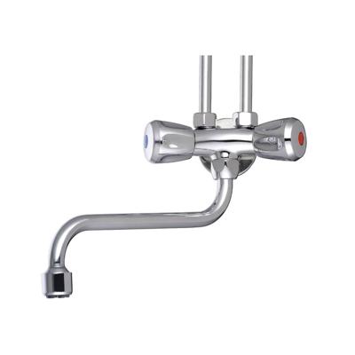 SCHÜTTE tweeknopsmengkraan lage druk chroomkleurig