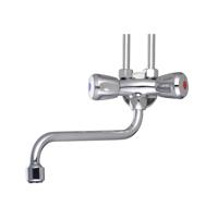 SCHÜTTE tweeknopsmengkraan lage druk chroomkleurig - thumbnail