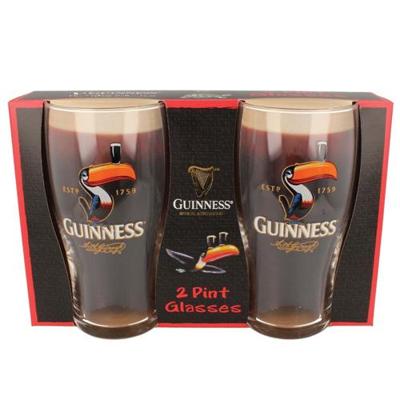 Guinness - Bierglas Toekan Cadeauset (2 glazen)