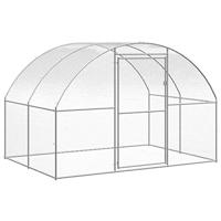 Kippenren 3x20x2 m gegalvaniseerd staal - thumbnail