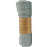 Snoozebaby swaddle 80x80 cm Smokey Green - thumbnail
