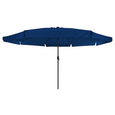 Tuinparasol Blauw en Zwart 395 x 395 x 245 cm