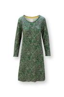 Pip Studio Pip Studio Danai Long Sleeve Nightdress Daisy Dreams Green M - thumbnail