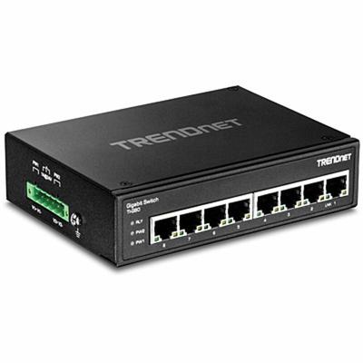 TrendNet TI-G80 TRENDnet TI-G80 - Switch - unmanaged - 8 x 100/1000/10000 Industrial Ethernet Switch 16 GBit/s TrendNet TI-G80 TRENDnet TI-G80 - Switch - unmanaged - 8 x 100/1000/10000 Industrial Ethernet Switch 16 GBit/s