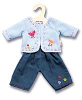 Heless Jack met spijkerbroek blauw, 35-45 cm - thumbnail