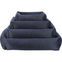 TRIXIE Bijzonder zacht en gezellig hondenbed Romy met antislip bodem, hoekig, 55 × 45 cm, oker - 37675 - thumbnail