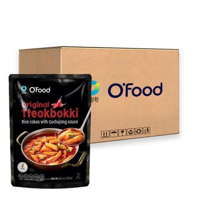 O'food - Orginele Tteokbokki (Rijstcake) - 20x 260g O'food - Orginele Tteokbokki (Rijstcake) - 20x 260g