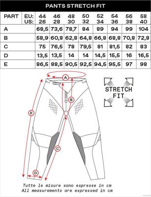 UFO PLAST "mx ares" broek mx trousers ufo ares red/blue size 54