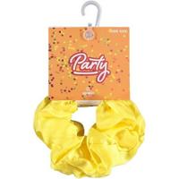 Scrunchies 2x fluor geel - thumbnail