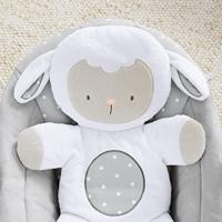 Baby wipstoel Ingenuity Cuddle Lamb Compact Grijs - thumbnail