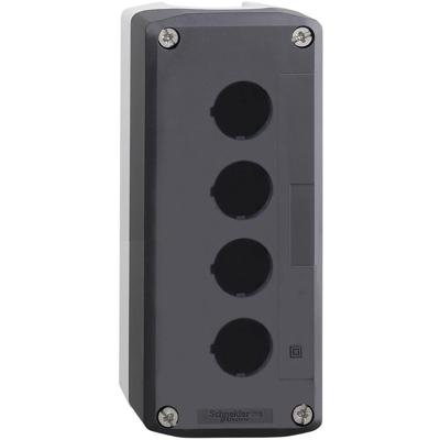 Schneider Electric XALD04 XALD04 Lege behuizing 4 inbouwplaatsen (b x h x d) 166 x 68 x 53 mm Zonder markering Donkergrijs, Lichtgrijs 1 stuk(s)