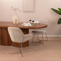 Sohome Ovale Eettafel 'Sadey' Mangohout, 250 x 110cm - thumbnail