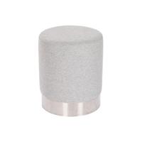 Voetensteun Home ESPRIT Grijs Zilverkleurig 35 x 35 x 42 cm - thumbnail