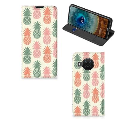 Nokia X20 | X10 | Flip Style Cover | Ananas