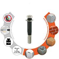 expansieplug TOX 17 mm 4 Onderdelen (25 Stuks) - thumbnail