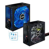Voedingsbron TooQ XGEII LED 700W Zwart Blauw 700 W ATX RoHS 80 Plus Bronze - thumbnail