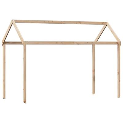 Stapelbedframe zonder matras massief grenenhout 90x200 cm Stapelbedframe zonder matras massief grenenhout 90x200 cm