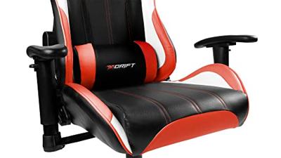 Kantoorstoel DRIFT DR175 Rood Zwart