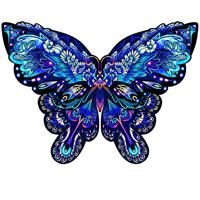 Logica Giochi Mandala Houten Legpuzzel Vlinder - thumbnail