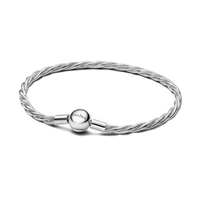 Armband Dames Pandora 593757C00-17 Zilverkleurig Armband Dames Pandora 593757C00-17 Zilverkleurig
