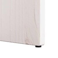 Salontafel 2 pcs Wit 41,5 x 41,5 x 41 cm Massief grenenhout - thumbnail