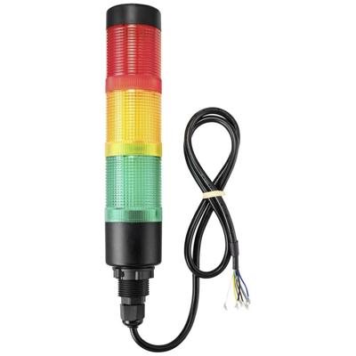 TRU COMPONENTS TC-11469364 Signaalzuil LED Rood, Geel, Groen 1 stuk(s) TRU COMPONENTS TC-11469364 Signaalzuil LED Rood, Geel, Groen 1 stuk(s)