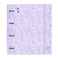 Ringmap Safta Light purple flowers Paars 27 X 32 X 4 cm - thumbnail