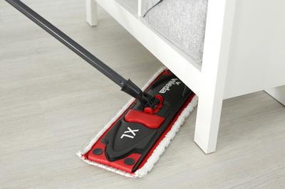 Vileda Ultramat Turbo XL mop/dweil Droog en nat Microvezel Zwart, Rood