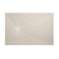 Douchebak Wiesbaden Stonea Antislip Composiet 80x120x3 cm Inkortbaar Beige - thumbnail