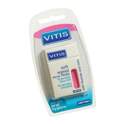 Vitis Floss Waxed Fluor Mint 50m 1650