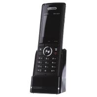 Agfeo DECT 60 IP draadloze digitale telefoon (5,1 cm (2 inch) display, handsfree-functie, wekfunctie) zwart