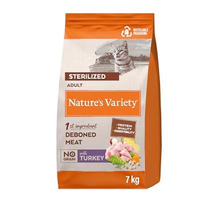 NATURES VARIETY ORIGINAL STERILIZED TURKEY NO GRAIN 7 KG