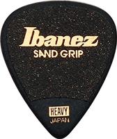 Ibanez PPA14HSGBK Grip Wizard Series Sand Grip plectrumset 6-pack teardrop zwart heavy - thumbnail