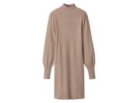 esmara Gebreide dames jurk (Beige, M (40/42)) - thumbnail