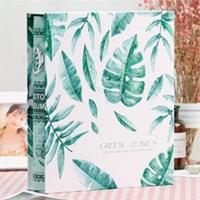 4D 6 inch interstitial foto album 50 pagina's voor 200 PCS Foto's scrapbook papier baby familie bruiloft foto albums (tijd verstrijkt als stromend w - thumbnail