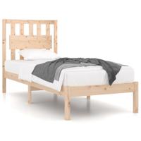Bedframe massief grenenhout 100x200 cm - thumbnail