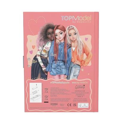 TOPModel Good Vibes dagboek met code en geluid