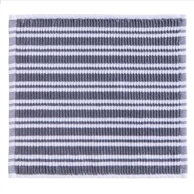 DDDDD vaatdoek Basic Clean - 30x30cm - Grijs gestreept - 4 stuks DDDDD vaatdoek Basic Clean - 30x30cm - Grijs gestreept - 4 stuks