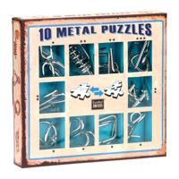 Eureka Breinpuzzelset blauw, 10st. - thumbnail