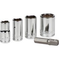kwb 105000 Dopsleutelinzetstuk 7 mm, 8 mm, 10 mm, 13 mm Aandrijving 1/4 (6.3 mm) 5 stuk(s) - thumbnail